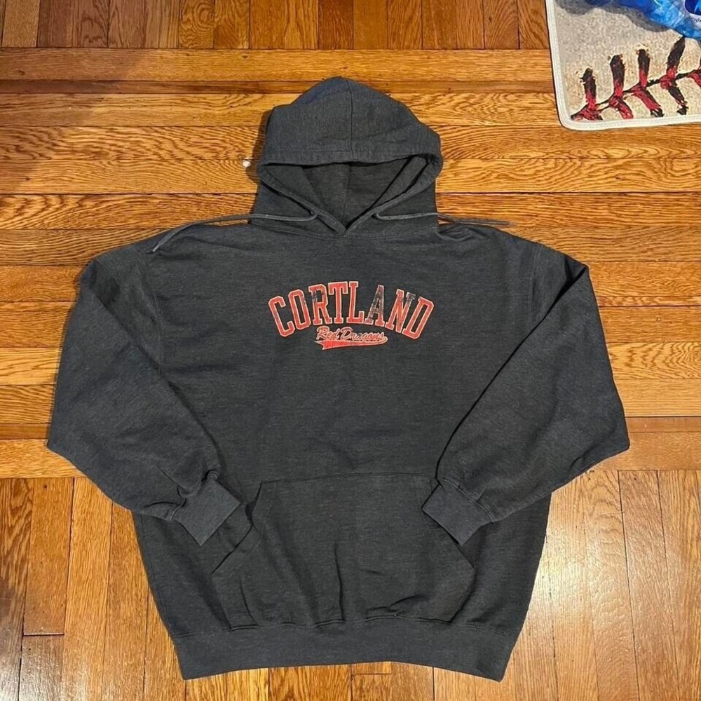 Y2K Oversized‎ Cortland Red Dragons Hoodie